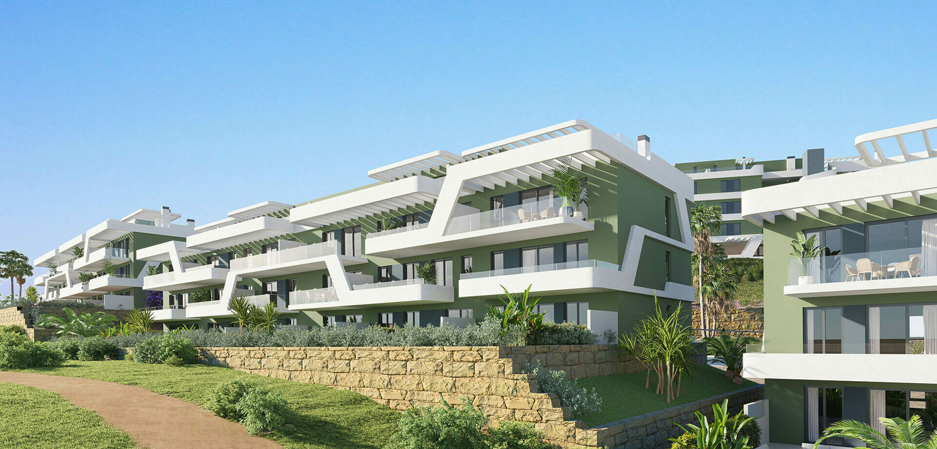 391 - Bahia - Modern Apartments in Mijas in 