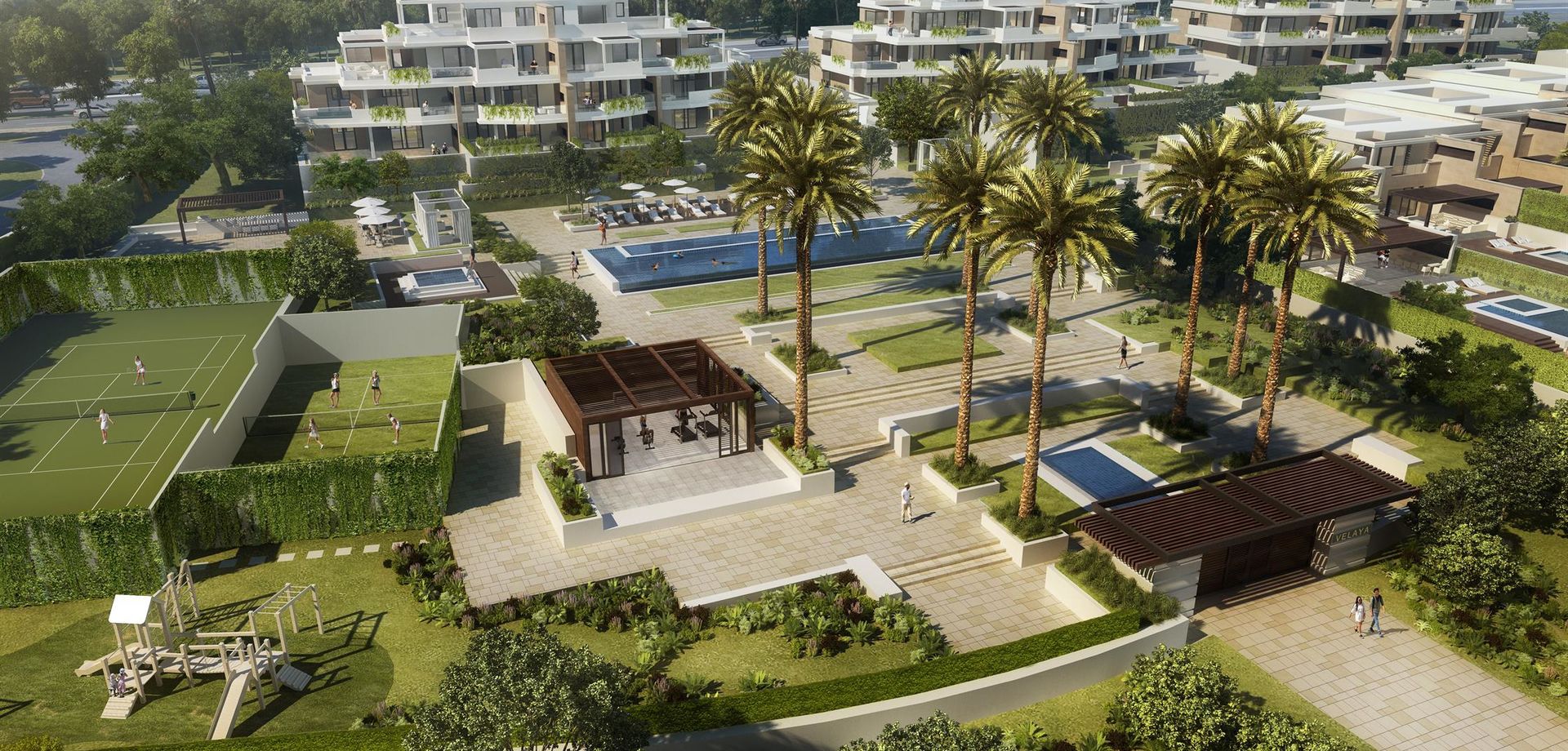 Velaya Gelijkvloers Hoekappartement in Estepona